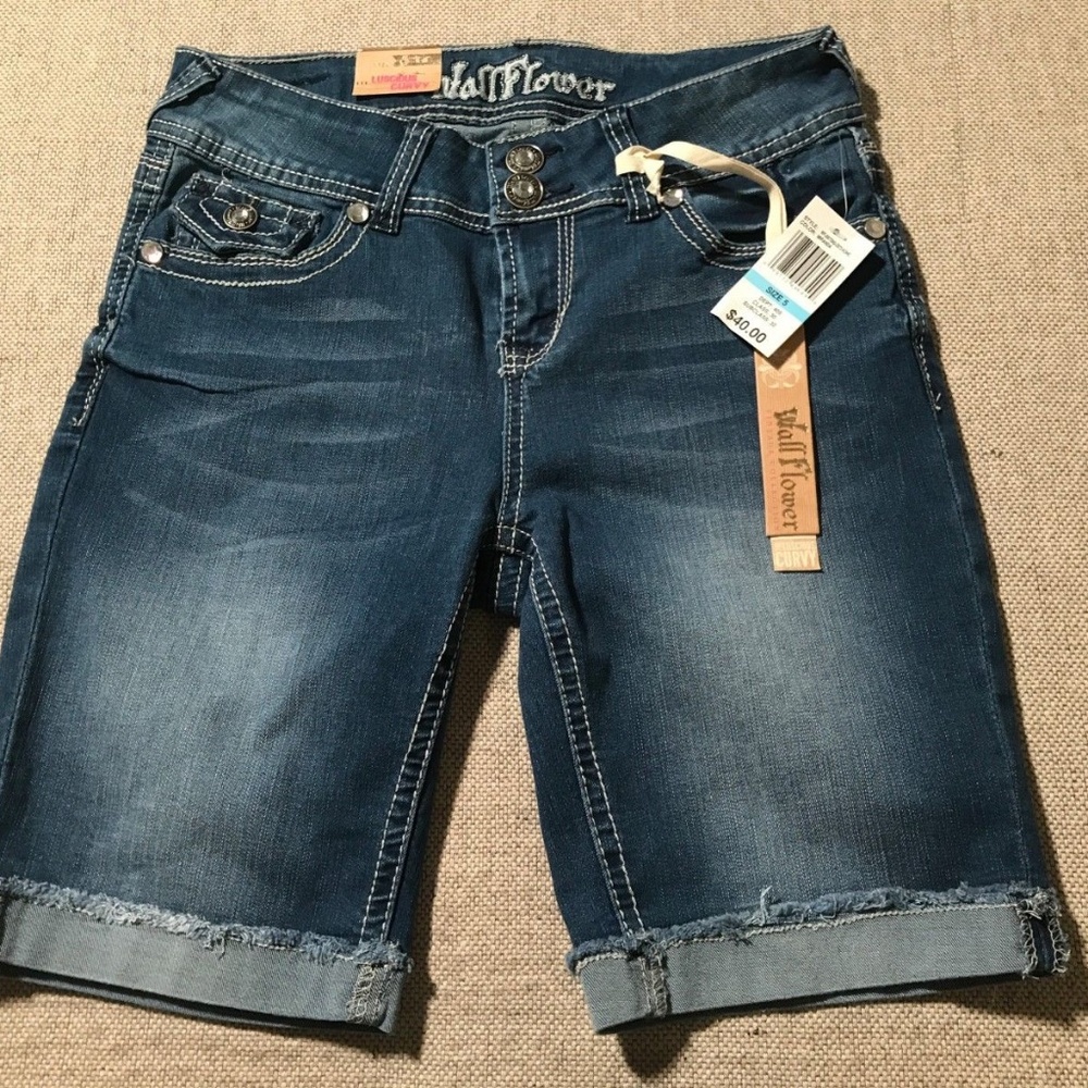 Wall Flower Vintage Miranda Jean Shorts Size 5‎ NEW